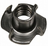 25C37NT40M 1/4-20 X 3/8 4 PRONG TEE NUT  PLN